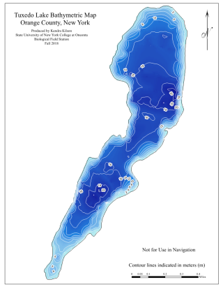 Lake Depth Map