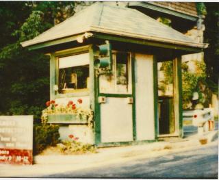 Tuxedo Park Traffic Booth Circa 1979